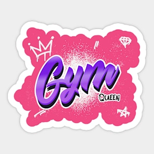 Gym Queen Sticker